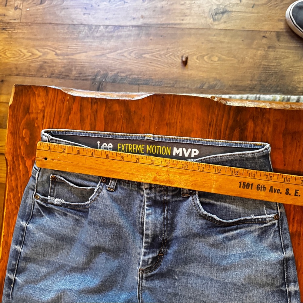 Lee Men's extreme motion Series Slim-fit Tapered-Leg Jean 32 x 30 Stretch - Picture 14 of 14